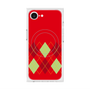 プレミアムスクエアケース with MagSafe［ Nordic Argyle - Red ］
