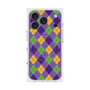 プレミアムスクエアケース with MagSafe［ Argyle - Purple ］