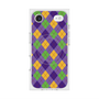 プレミアムスクエアケース with MagSafe［ Argyle - Purple ］