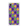 プレミアムスクエアケース with MagSafe［ Argyle - Purple ］