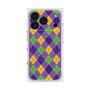 プレミアムスクエアケース with MagSafe［ Argyle - Purple ］