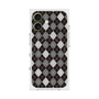 プレミアムスクエアケース with MagSafe［ Argyle - Black ］