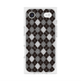 プレミアムスクエアケース with MagSafe［ Argyle - Black ］