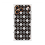 プレミアムスクエアケース with MagSafe［ Argyle - Black ］