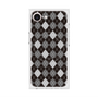 プレミアムスクエアケース with MagSafe［ Argyle - Black ］