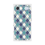 プレミアムスクエアケース with MagSafe［ Argyle - Blue ］