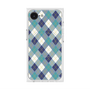 プレミアムスクエアケース with MagSafe［ Argyle - Blue ］