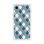 プレミアムスクエアケース with MagSafe［ Argyle - Blue ］