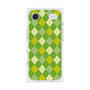 プレミアムスクエアケース with MagSafe［ Argyle - Green ］