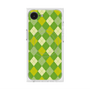 プレミアムスクエアケース with MagSafe［ Argyle - Green ］