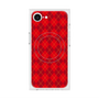 プレミアムスクエアケース with MagSafe［ Argyle - Red ］