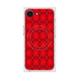 プレミアムスクエアケース with MagSafe［ Argyle - Red ］