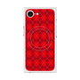 プレミアムスクエアケース with MagSafe［ Argyle - Red ］