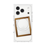 プレミアムスクエアケース with MagSafe［ Photo Frame - White ］