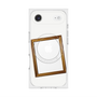 プレミアムスクエアケース with MagSafe［ Photo Frame - White ］