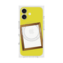 プレミアムスクエアケース with MagSafe［ Photo Frame - Yellow ］