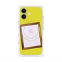 プレミアムスクエアケース with MagSafe［ Photo Frame - Yellow ］