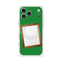 プレミアムスクエアケース with MagSafe［ Photo Frame - Green ］
