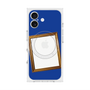 プレミアムスクエアケース with MagSafe［ Photo Frame - Blue ］