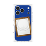 プレミアムスクエアケース with MagSafe［ Photo Frame - Blue ］