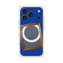 プレミアムスクエアケース with MagSafe［ Photo Frame - Blue ］