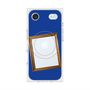 プレミアムスクエアケース with MagSafe［ Photo Frame - Blue ］
