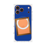 プレミアムスクエアケース with MagSafe［ Photo Frame - Blue ］