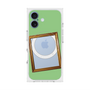 プレミアムスクエアケース with MagSafe［ Photo Frame - Light Green ］