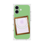 プレミアムスクエアケース with MagSafe［ Photo Frame - Light Green ］