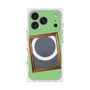 プレミアムスクエアケース with MagSafe［ Photo Frame - Light Green ］