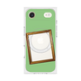 プレミアムスクエアケース with MagSafe［ Photo Frame - Light Green ］