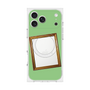 プレミアムスクエアケース with MagSafe［ Photo Frame - Light Green ］