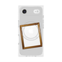 プレミアムスクエアケース with MagSafe［ Photo Frame - Light Gray ］
