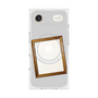 プレミアムスクエアケース with MagSafe［ Photo Frame - Light Gray ］