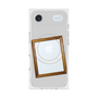 プレミアムスクエアケース with MagSafe［ Photo Frame - Light Gray ］