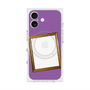 プレミアムスクエアケース with MagSafe［ Photo Frame - Purple ］