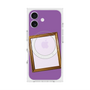 プレミアムスクエアケース with MagSafe［ Photo Frame - Purple ］