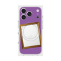 プレミアムスクエアケース with MagSafe［ Photo Frame - Purple ］