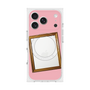 プレミアムスクエアケース with MagSafe［ Photo Frame - Pink ］