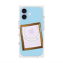 プレミアムスクエアケース with MagSafe［ Photo Frame - Light Blue ］