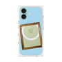 プレミアムスクエアケース with MagSafe［ Photo Frame - Light Blue ］