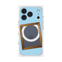 プレミアムスクエアケース with MagSafe［ Photo Frame - Light Blue ］