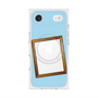 プレミアムスクエアケース with MagSafe［ Photo Frame - Light Blue ］
