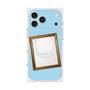 プレミアムスクエアケース with MagSafe［ Photo Frame - Light Blue ］