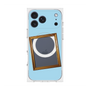 プレミアムスクエアケース with MagSafe［ Photo Frame - Light Blue ］