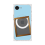 プレミアムスクエアケース with MagSafe［ Photo Frame - Light Blue ］