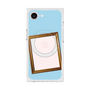 プレミアムスクエアケース with MagSafe［ Photo Frame - Light Blue ］