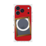 プレミアムスクエアケース with MagSafe［ Photo Frame - Red ］