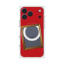 プレミアムスクエアケース with MagSafe［ Photo Frame - Red ］