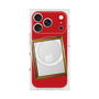 プレミアムスクエアケース with MagSafe［ Photo Frame - Red ］